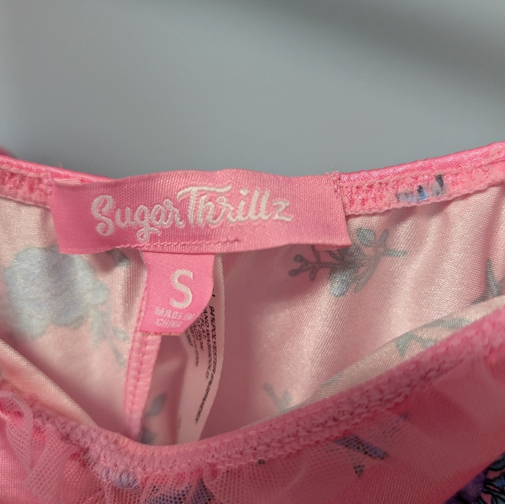 Sugar Thrillz satin slip - Picture 2 of 2